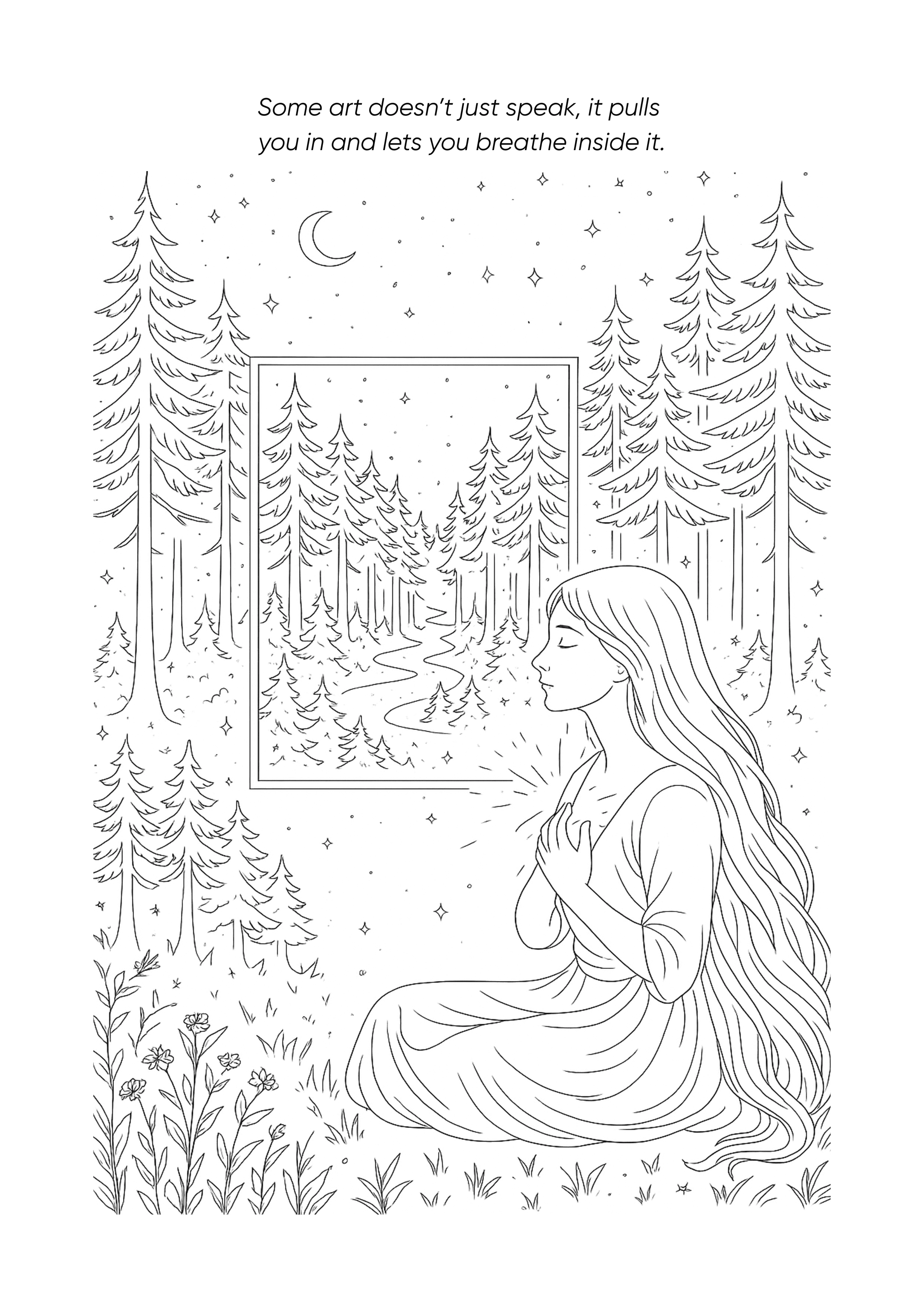 Alchemy of Colours (Colouring Book) 1