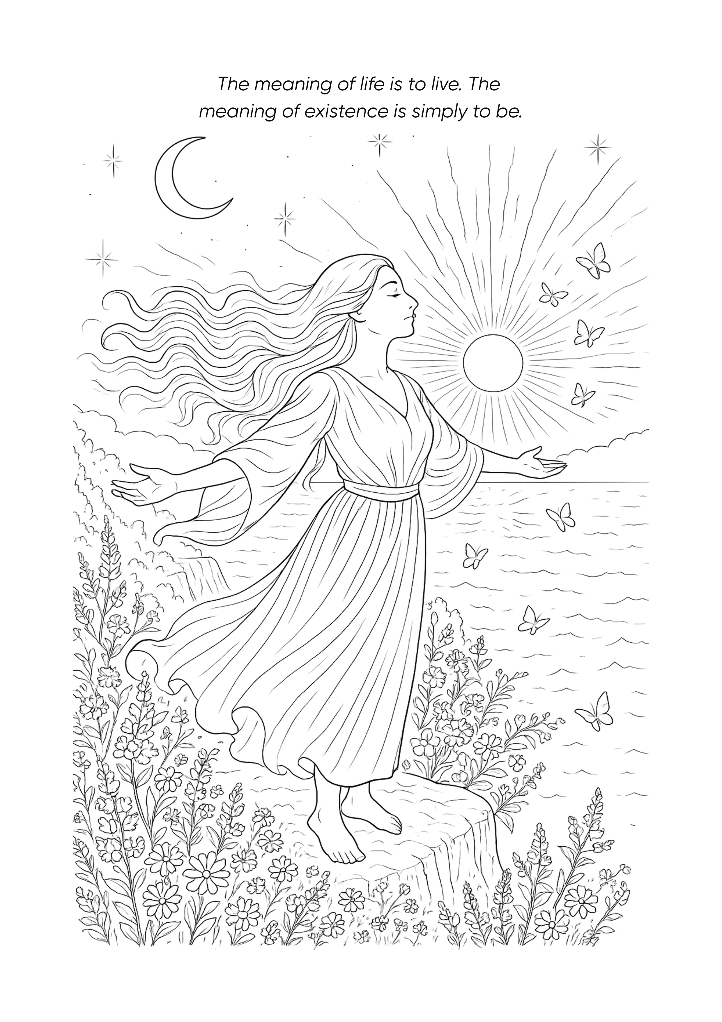 Alchemy of Colours (Colouring Book) 3