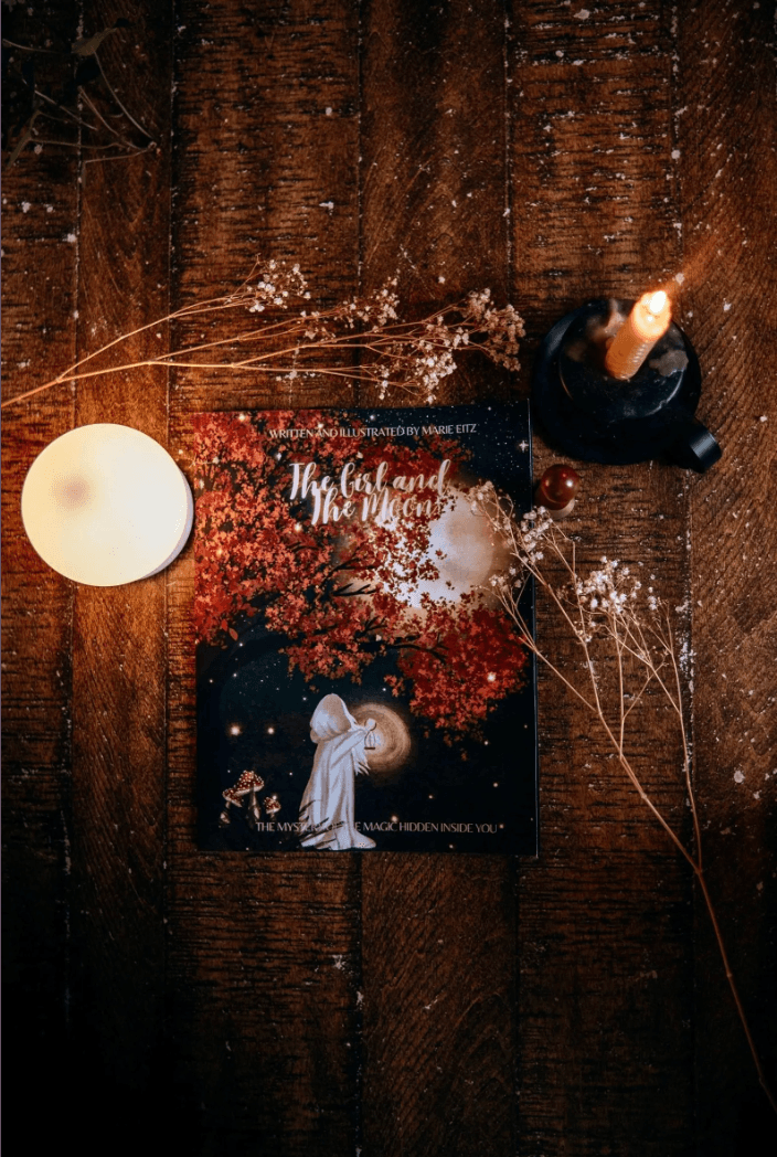 The Girl and the Moon (Children's Book) 1